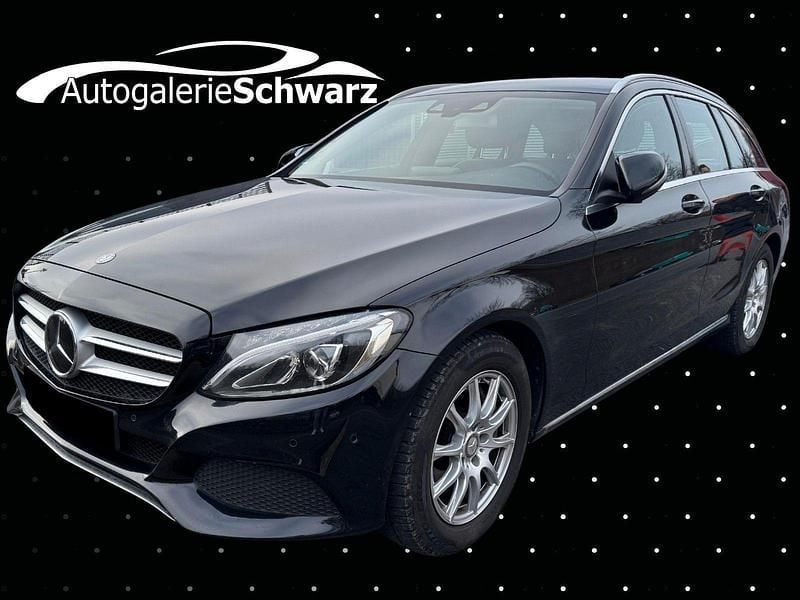 Schwarz Gebraucht 2017 Mercedes C250 Avantgarde Kombi | 13.400 € (Superpreis) - Bild 1/4