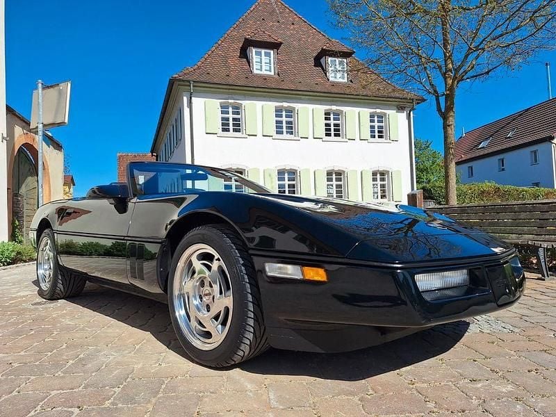 Second-hand Corvette C4 247 CP (181 kW) 1991 Negru Cabrio