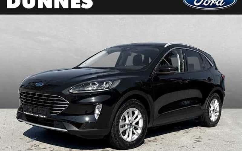 Obsidianschwarz metallic Gebraucht 2021 Ford Kuga Titanium X SUV | 24.995 € (Guter Preis) - Bild 1/4