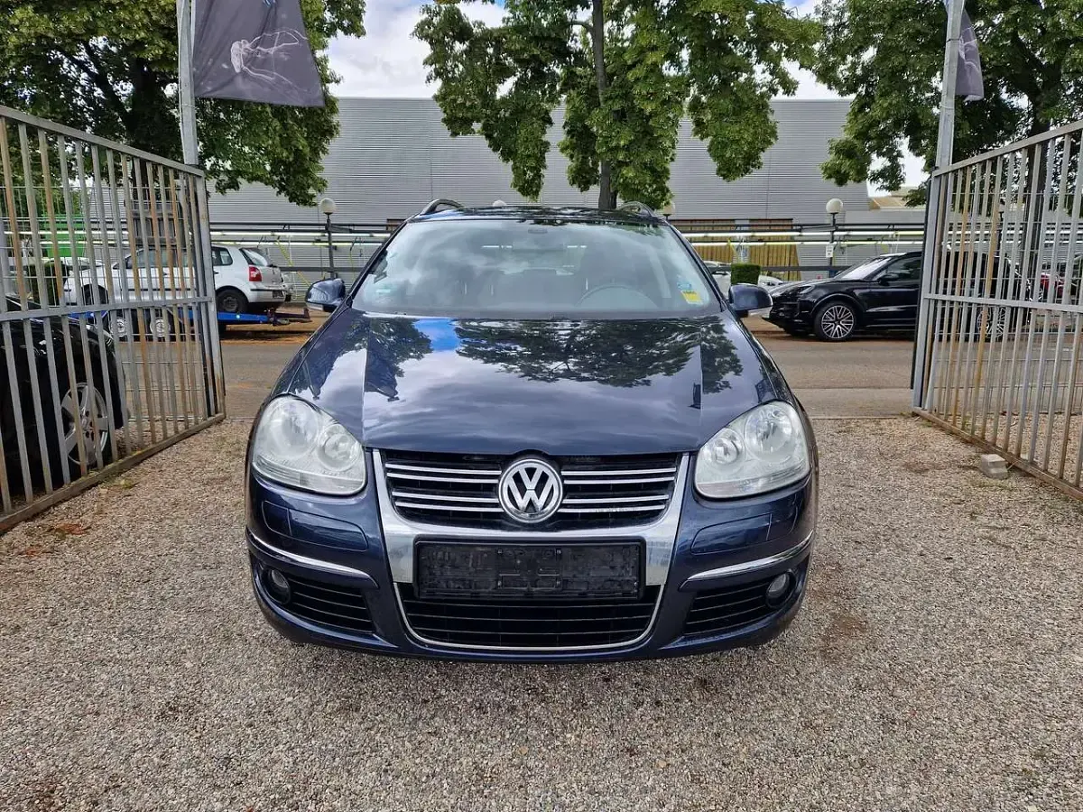 Gebraucht VW Golf VI Comfortline 122 PS (89 kW) 2008 Bluegraphit perleffekt Kleinwagen