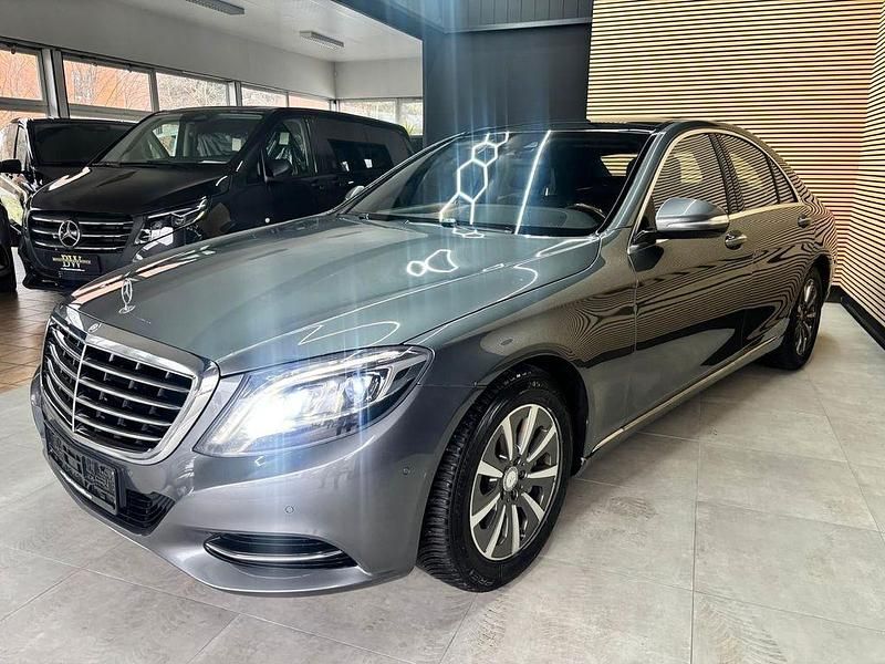 Grau Gebraucht 2015 Mercedes S350 Limousine | 21.499 € (Superpreis) - Bild 1/4