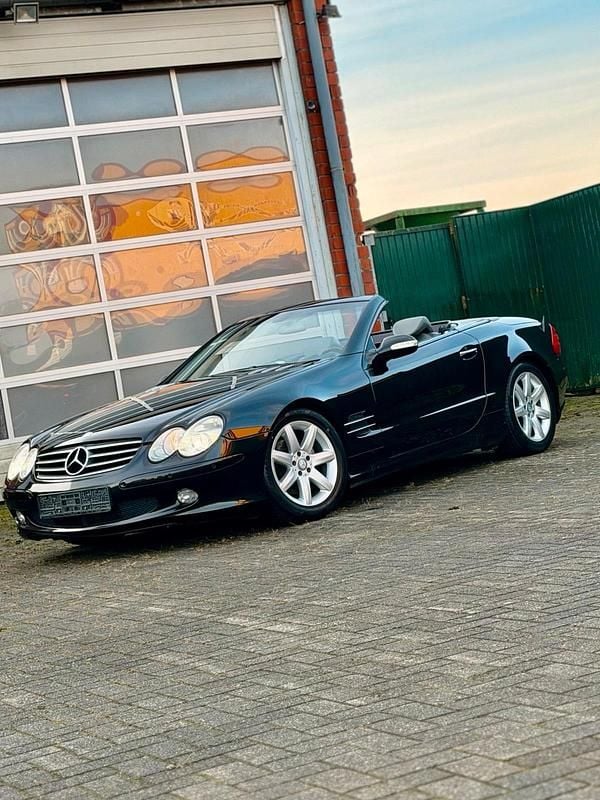 Schwarz Gebraucht 2003 Mercedes SL350 Cabrio | 12.999 € (Superpreis) - Bild 1/4