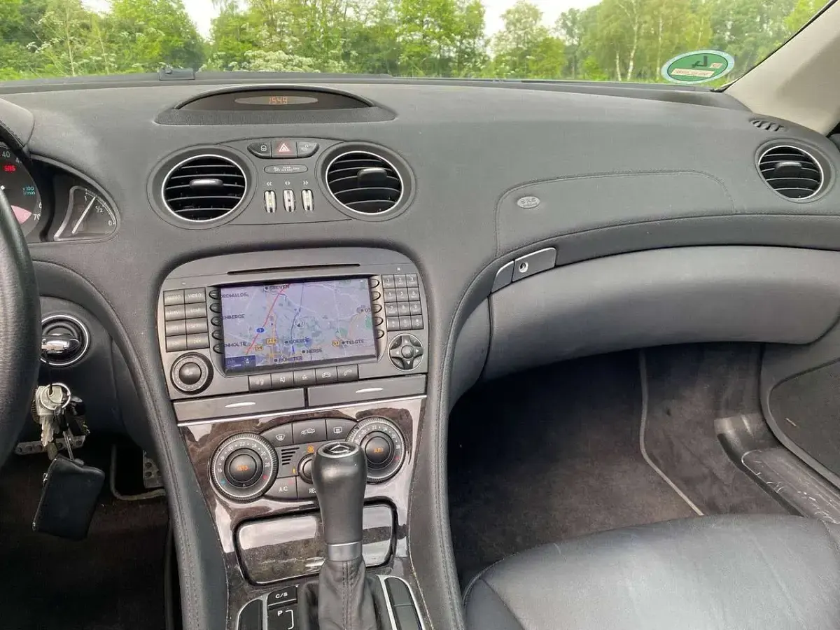 Gebraucht Mercedes SL350 272 PS (200 kW) 2007 Schwarz Cabrio