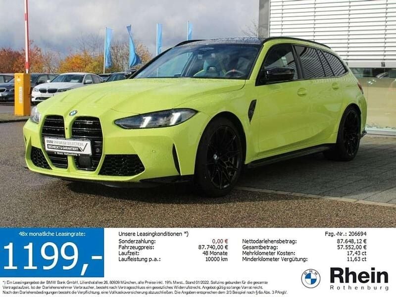 Sao paulo gelb Gebraucht 2025 BMW M3 Competition Edition Kombi | 86.740 € (Superpreis) - Bild 1/4
