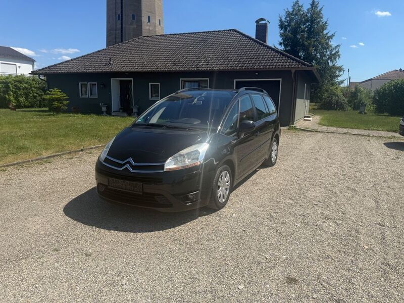 Schwarz Gebraucht 2007 Citroën C4 Picasso Comfort Van / Kleinbus | 749 € (Guter Preis) - Bild 1/4