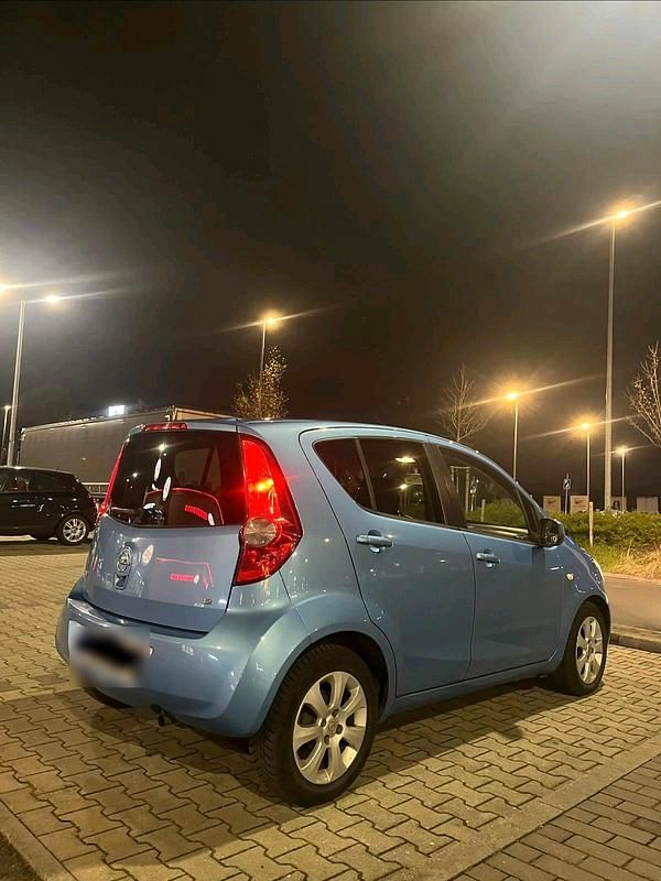 Gebraucht Opel Agila 2008 Blau Kleinwagen