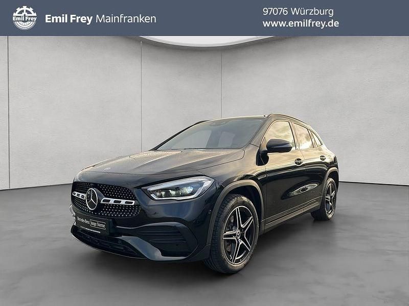 Schwarz Gebraucht 2022 Mercedes GLA250 AMG SUV | 35.650 € (Fairer Preis) - Bild 1/4