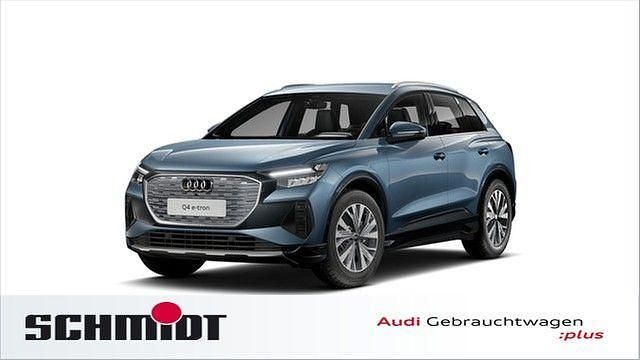 Gebraucht Audi Q4 e-tron S-Line 194 kW (265 PS) 2023 Geysirblau metallic SUV