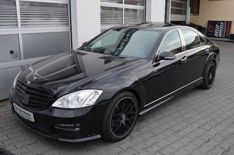 Schwarz Gebraucht 2007 Mercedes S350 AMG Limousine | 14.490 € (Teuer) - Bild 1/4