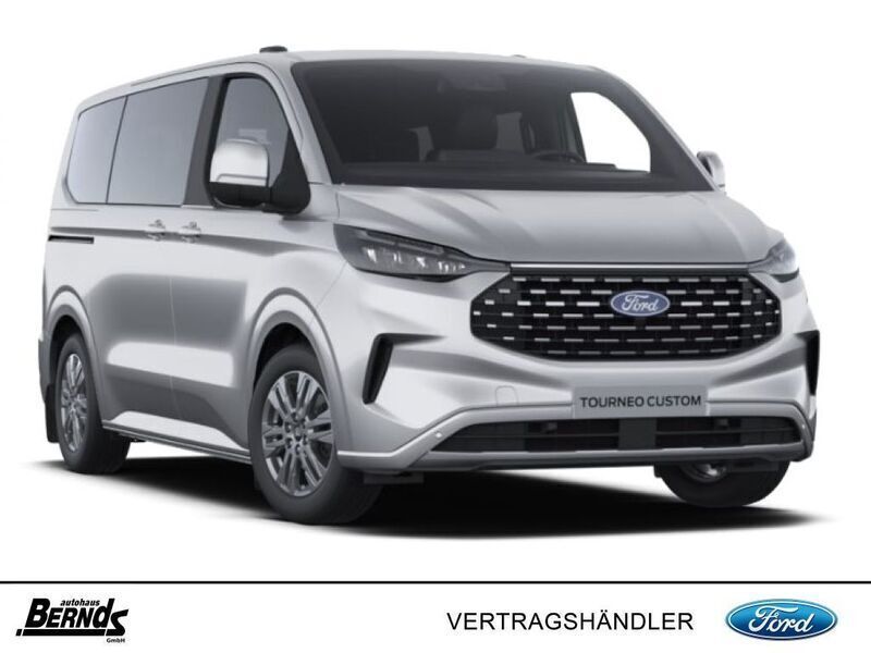 Moondust silver metallic Neu 2025 Ford Tourneo Custom Titanium Van / Kleinbus | 49.990 € (Fairer Preis) - Bild 1/4