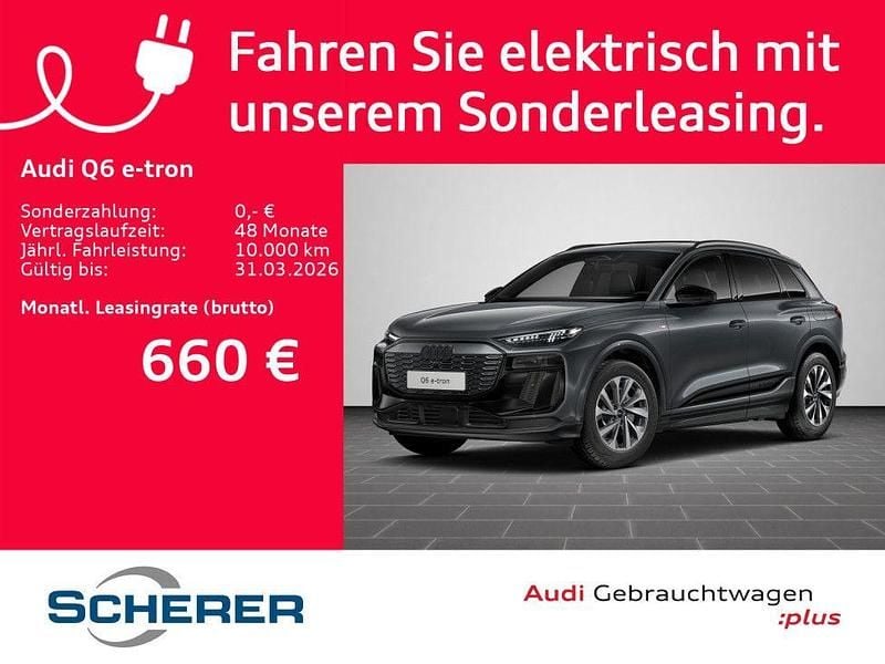 Gebraucht Audi Q6 e-tron Ambiente 285 kW (388 PS) 2025 Daytonagrau perleffekt (metallic) SUV