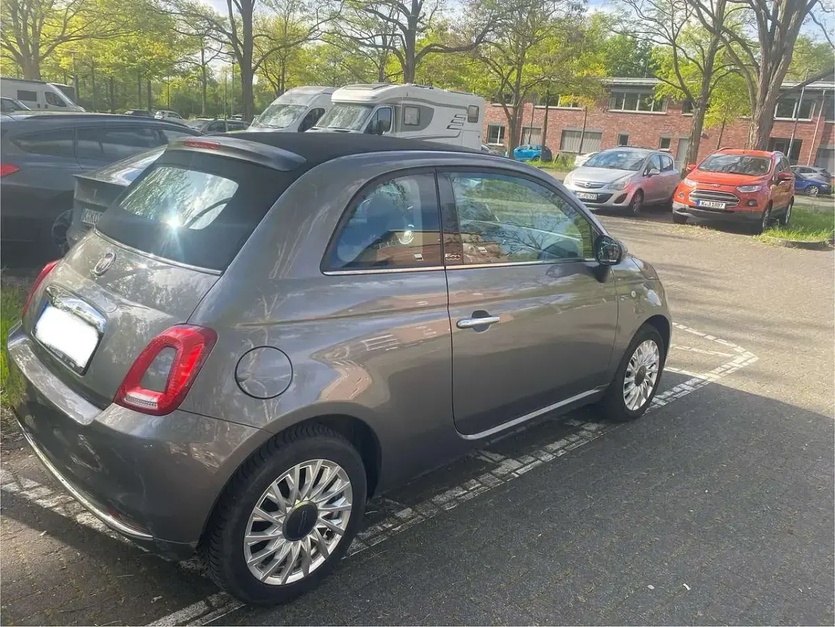 Gebraucht Fiat 500C Lounge 69 PS (50 kW) 2019 Grau Cabrio