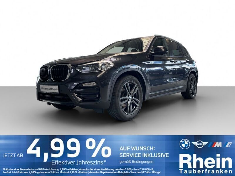 Grau Gebraucht 2019 BMW X3 Advantage SUV | 30.840 € (Etwas zu teuer) - Bild 1/4