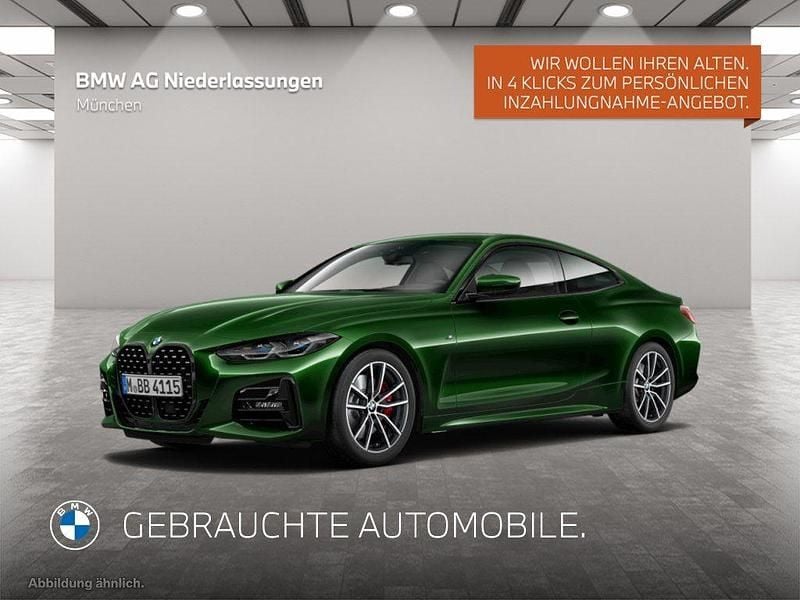 Grün Gebraucht 2022 BMW 430 Shadowline Coupé | 42.808 € (Fairer Preis) - Bild 1/4