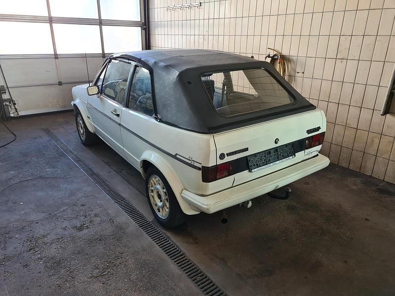 Gebraucht VW Golf Cabriolet 90 PS (66 kW) 1986 Weiß (alpinweiß) Cabrio