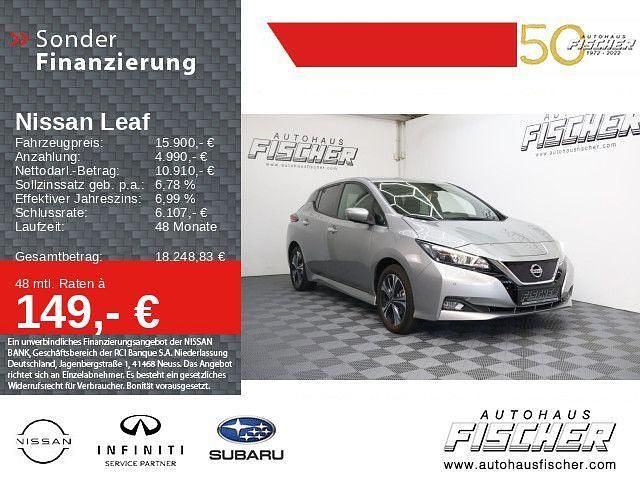 Grau Gebraucht 2021 Nissan Leaf N-Connecta Kleinwagen | 15.900 € (Fairer Preis) - Bild 1/4