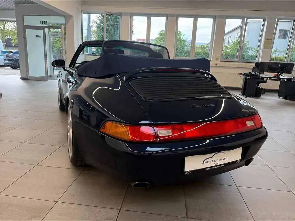 Gebraucht Porsche 993 286 PS (210 kW) 1997 Blau Cabrio