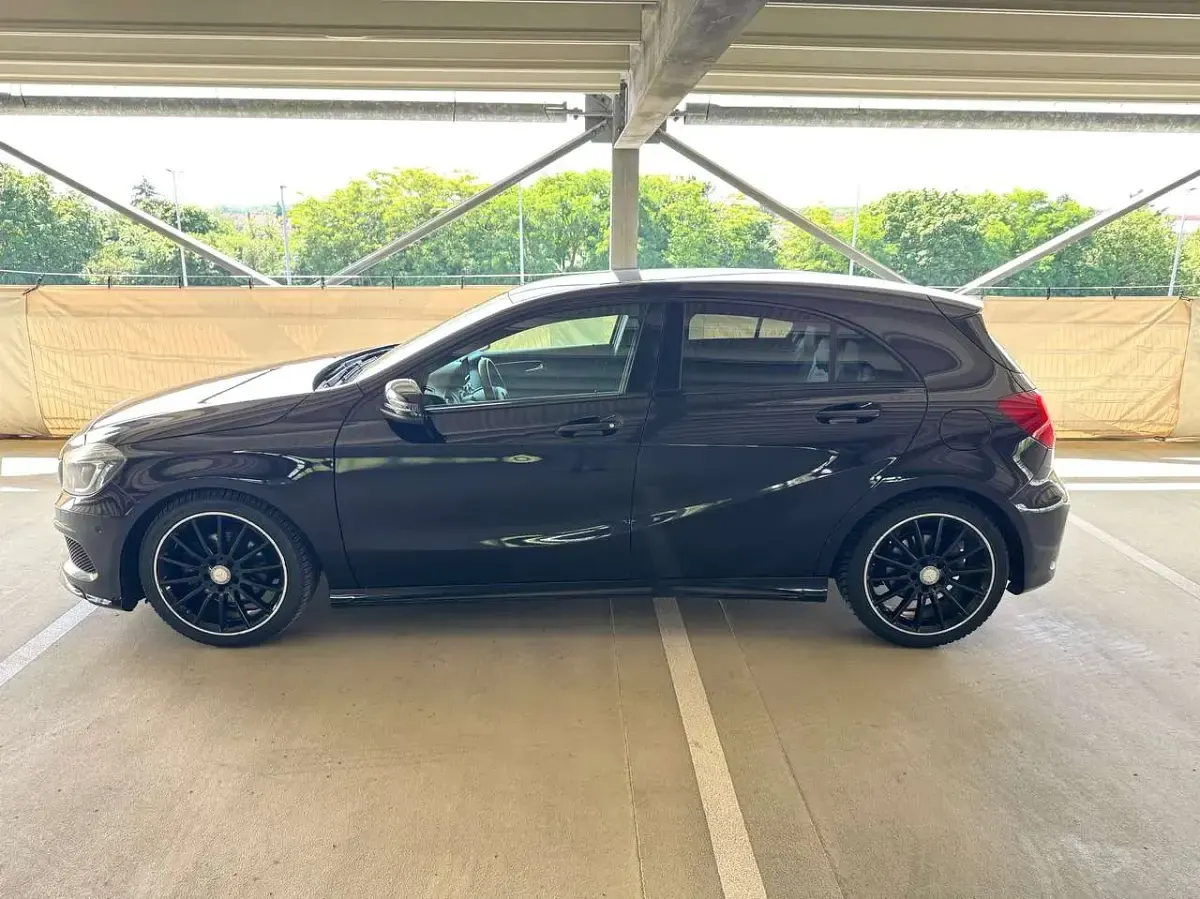 Gebraucht Mercedes A200 AMG line 156 PS (114 kW) 2014 Violet Kleinwagen