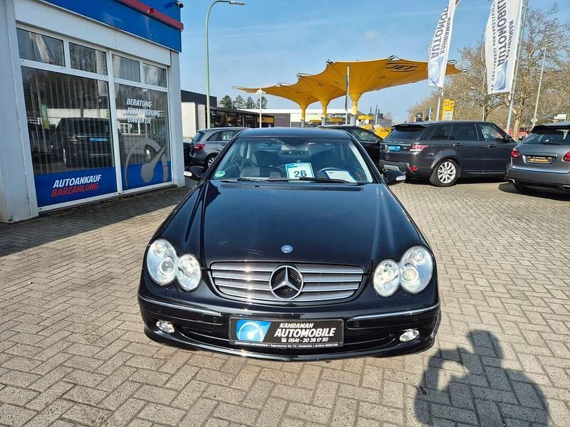 Gebraucht Mercedes CLK320 Elegance 218 PS (160 kW) 2003 Schwarz Coupé