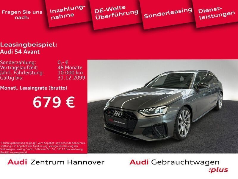 6y daytonagrau perleffekt (metallic) Gebraucht 2022 Audi S4 Ambiente Kombi | 48.990 € (Fairer Preis) - Bild 1/4