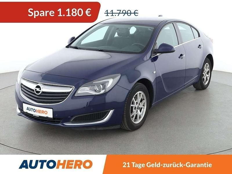 Blau Gebraucht 2017 Opel Insignia Business Edition Limousine | 10.610 € (Fairer Preis) - Bild 1/3