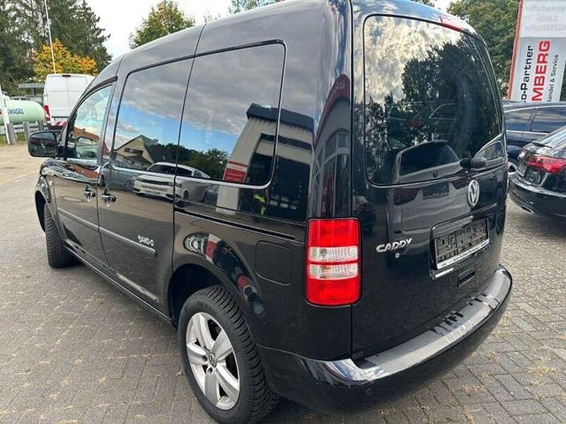 Gebraucht VW Caddy Trendline 102 PS (75 kW) 2013 Schwarz Van / Kleinbus