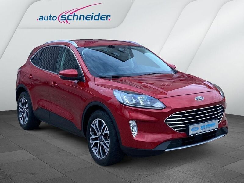 Gebraucht Ford Kuga Titanium 224 PS (164 kW) 2020 Lucidrot metallic (metallic) SUV