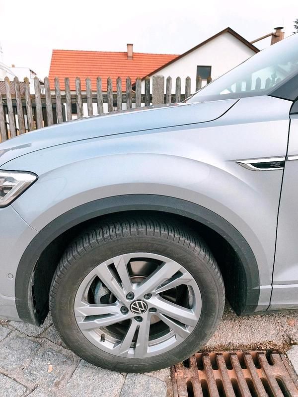 Gebraucht VW T-Roc R-line 150 PS (110 kW) 2022 Silber SUV