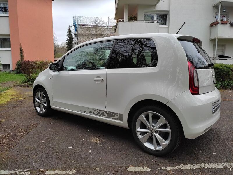 Gebraucht Skoda Citigo Fun 60 PS (44 kW) 2017 Weiß Kleinwagen