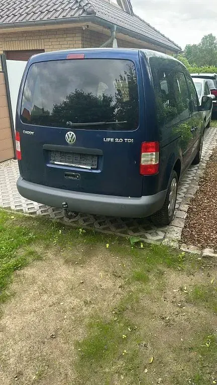 Gebraucht VW Caddy Style 140 PS (102 kW) 2008 Blau Van / Kleinbus