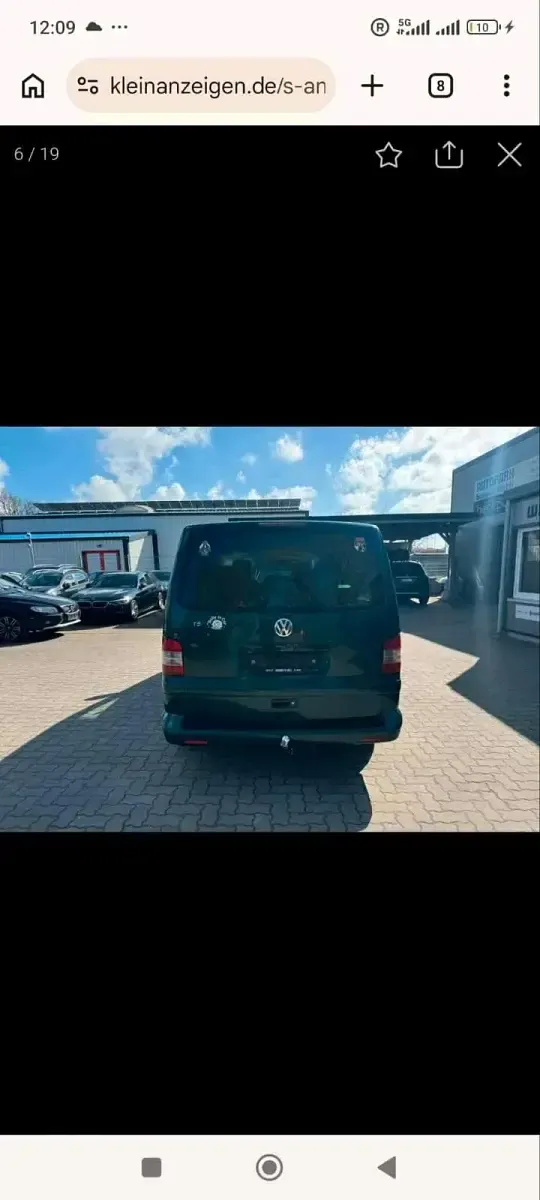 Używany VW T5 2004 Zielony Van