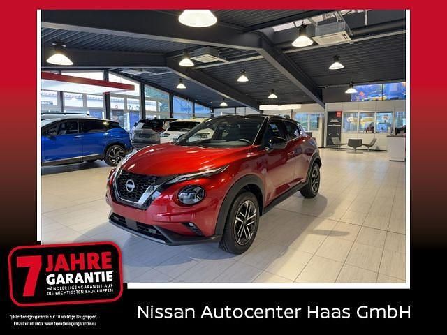 Fuji sunset red Neu 2025 Nissan Juke N-Connecta SUV | 22.490 € (Fairer Preis) - Bild 1/4