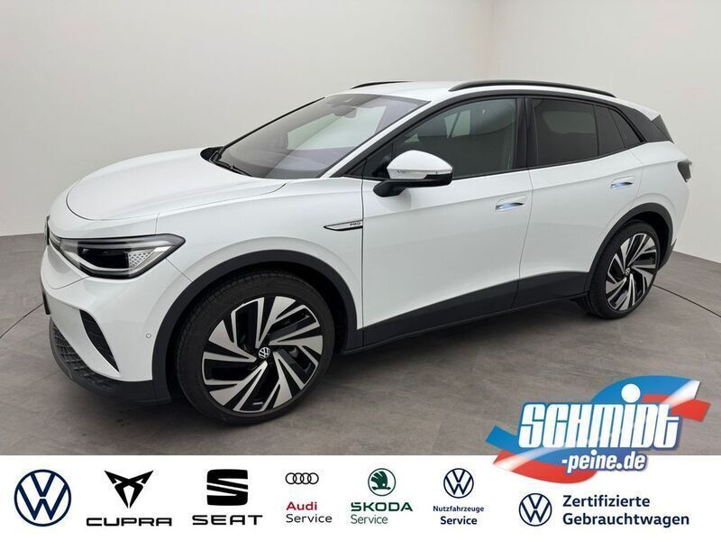Gletscherweiß metallic Gebraucht 2023 VW ID.4 Pro Performance SUV | 36.600 € (Fairer Preis) - Bild 1/4
