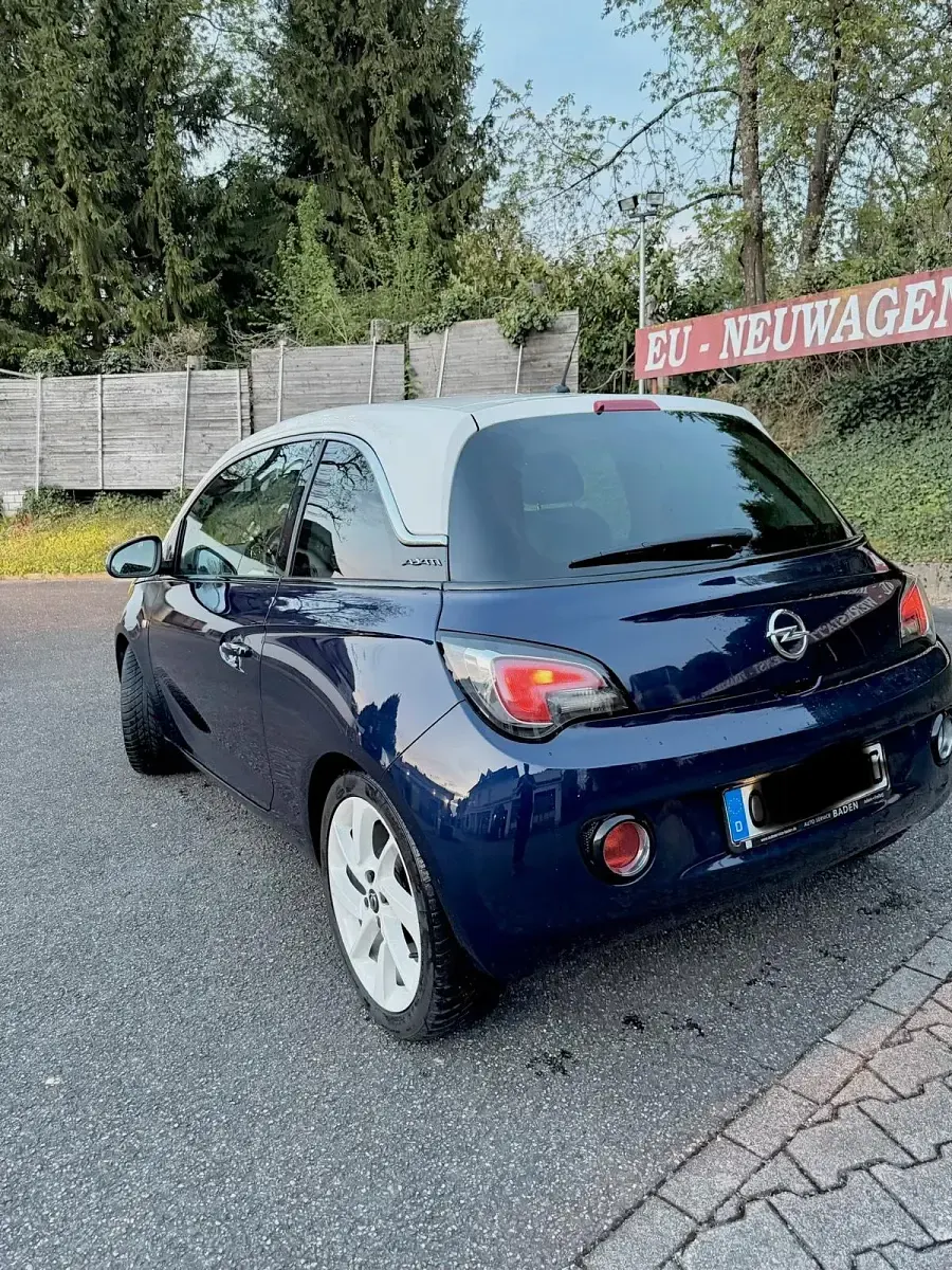 Brugt Opel Adam 69 HK (50 kW) 2014 Blå Hatchback