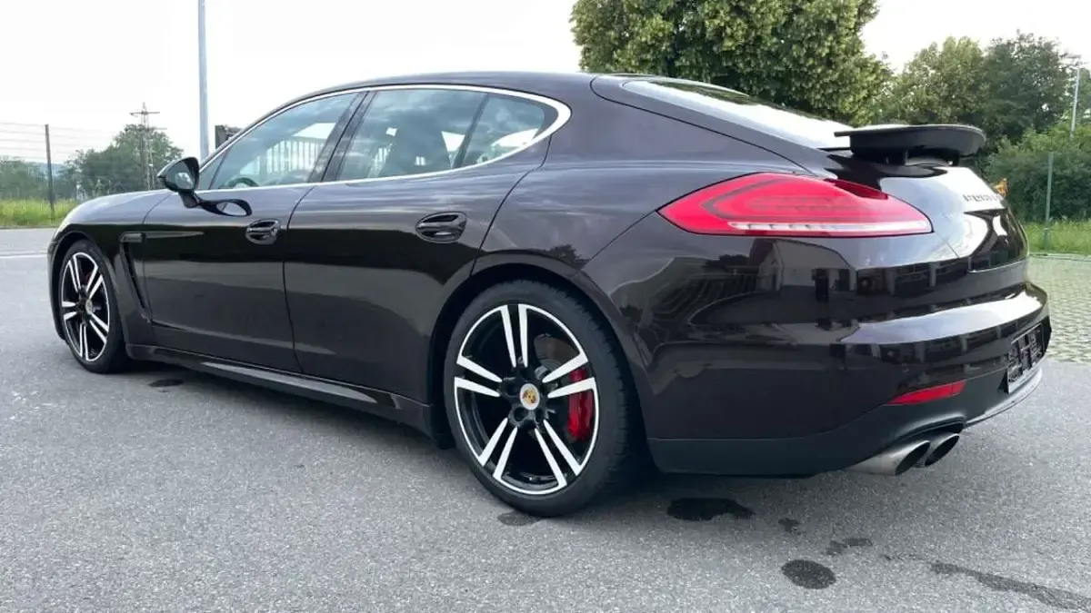 Brugt Porsche Panamera 470 HK (345 kW) 2017 Mahagonimetallic Coupe
