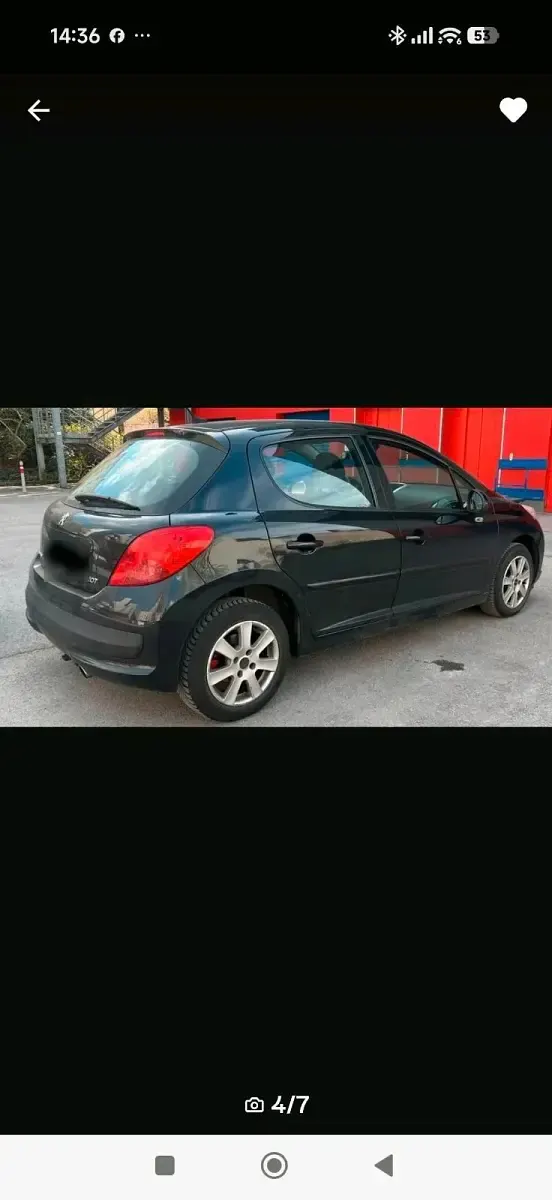 Gebraucht Peugeot 207 120 PS (88 kW) 2010 Schwarz Kleinwagen