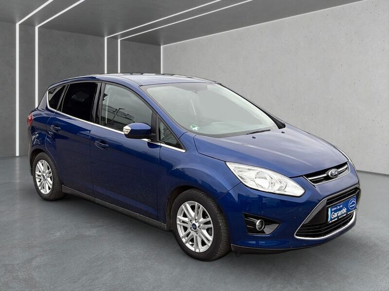 Gebraucht Ford C-MAX Titanium 125 PS (91 kW) 2014 Blau Van / Kleinbus