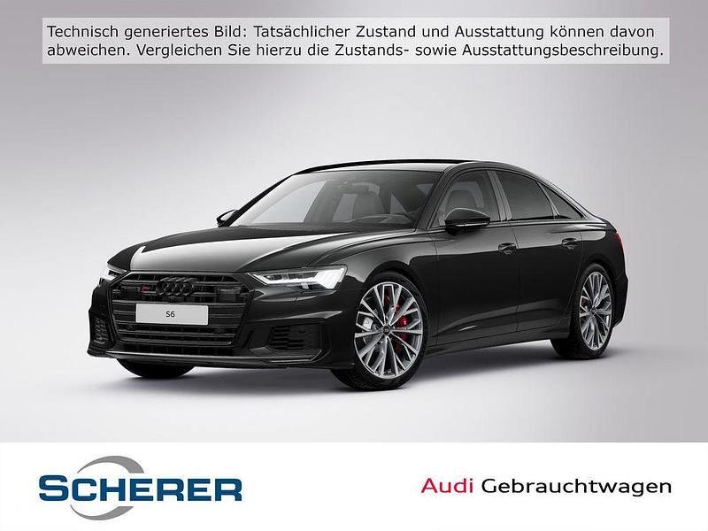 Mythosschwarz metallic Gebraucht 2022 Audi S6 Ambiente Limousine | 53.990 € (Fairer Preis) - Bild 1/4