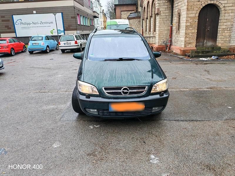 Gebraucht Opel Zafira 125 PS (91 kW) 2004 Grün Van / Kleinbus