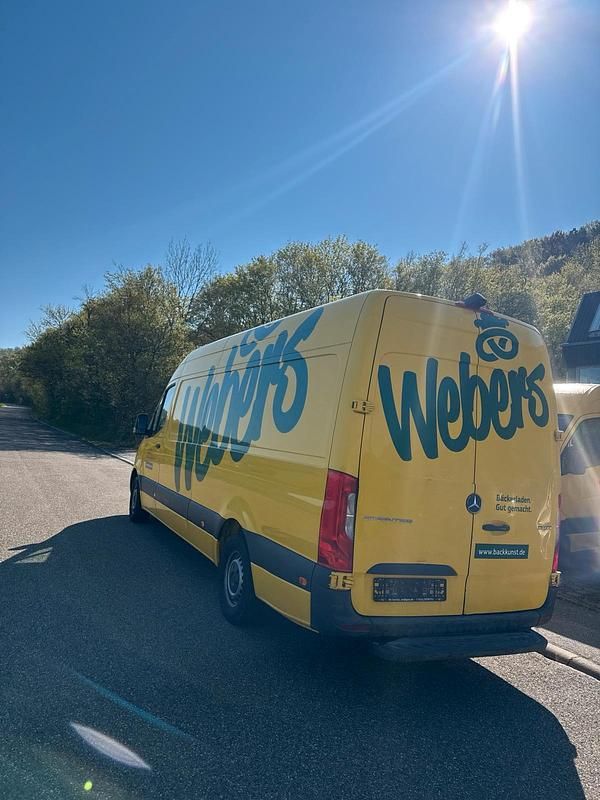 Occasion Mercedes Sprinter 114 ch (83 kW) 2019 Jaune Van