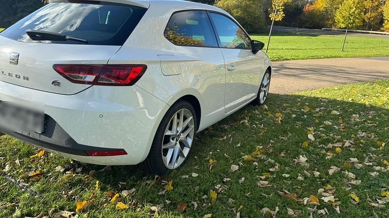 Gebraucht Seat Leon SC FR 125 PS (91 kW) 2017 Weiß Kleinwagen