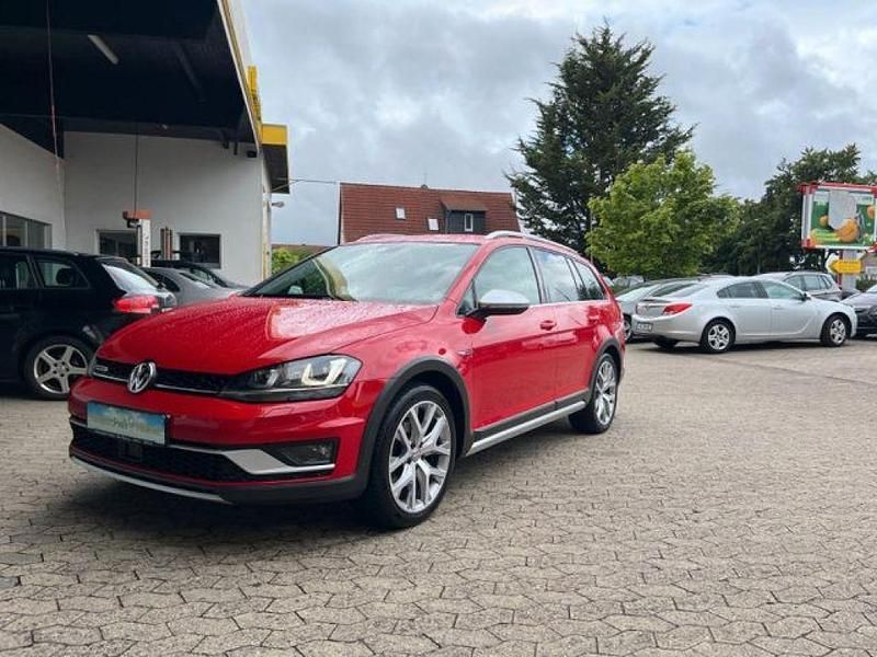 Tornadorot Gebraucht 2015 VW Golf Alltrack Kombi | 16.490 € (Fairer Preis) - Bild 1/4