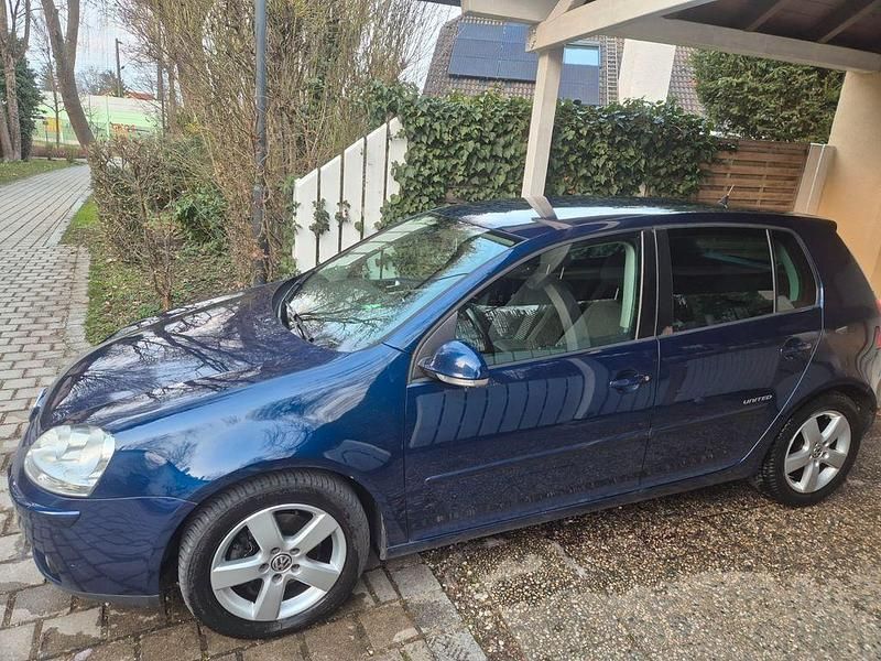 Gebraucht VW Golf VI United 122 PS (89 kW) 2008 Blau Kleinwagen