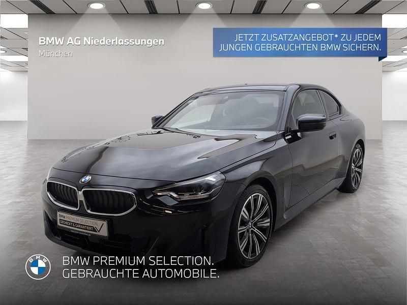 Schwarz Gebraucht 2024 BMW 218 Shadowline Coupé | 35.495 € (Fairer Preis) - Bild 1/2