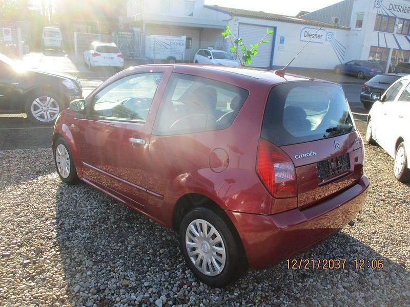 Gebraucht Citroën C2 Comfort 73 PS (53 kW) 2005 Rot Kleinwagen