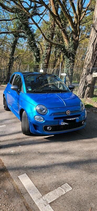 Blau Gebraucht 2017 Fiat 500 Sport Kleinwagen | 8.700 € (Guter Preis) - Bild 1/4