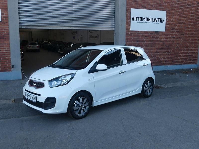 Weiß Gebraucht 2015 Kia Picanto Kleinwagen | 7.990 € - Bild 1/4