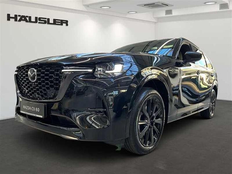 Gebraucht Mazda CX-80 254 PS (186 kW) 2024 Schwarz SUV