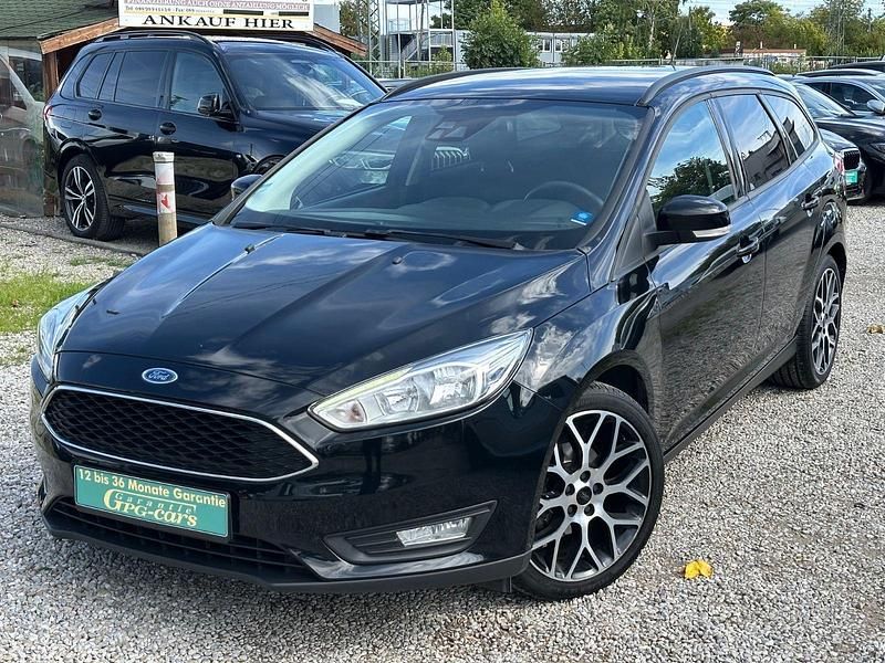 Schwarz Gebraucht 2016 Ford Focus Business Edition Kombi | 7.990 € (Guter Preis) - Bild 1/4