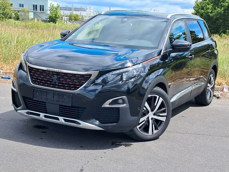 Schwarz Gebraucht 2020 Peugeot 5008 GT-line Van / Kleinbus | 15.400 € (Guter Preis) - Bild 1/4